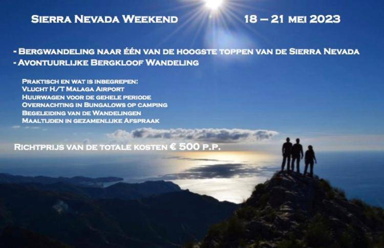 Sierra Nevada weekend – KVA Zonhoven